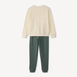 2-delig fleece joggingensemble met fantasieprint jongens