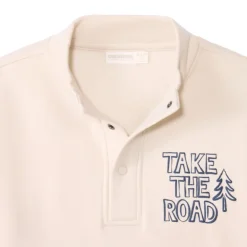 2-delig joggingpak in fleece met roadtripprint jongens