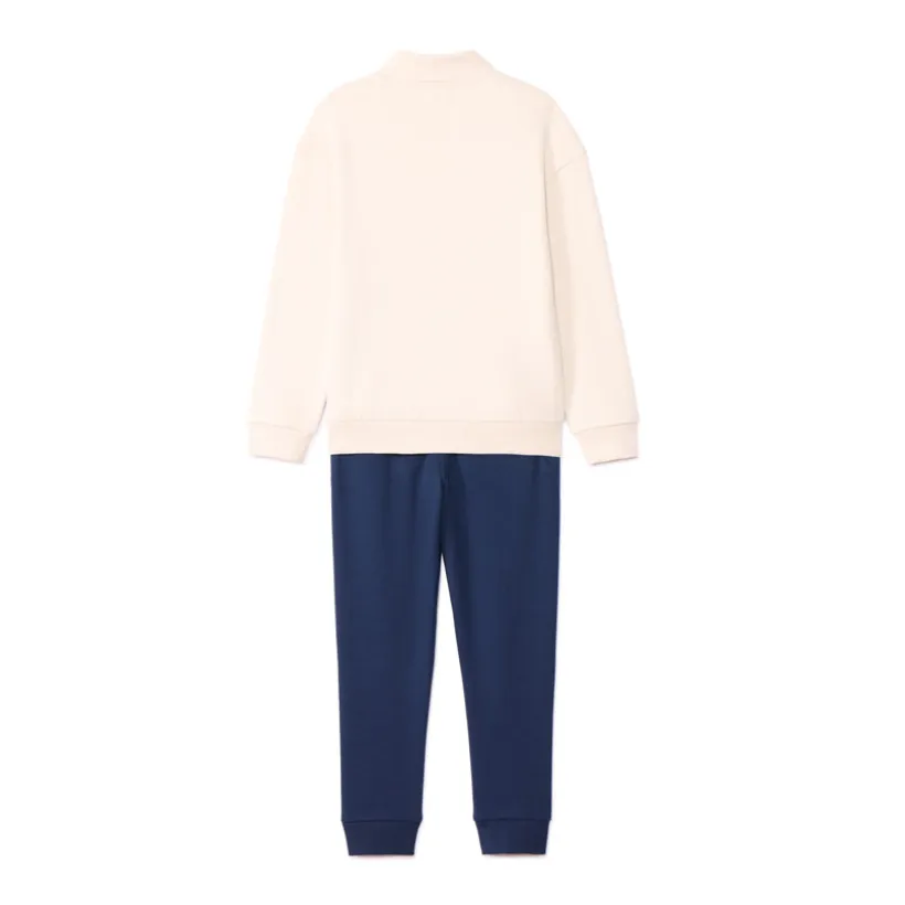 2-delig joggingpak in fleece met roadtripprint jongens