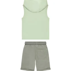 2-delig set met tanktop en kap voor jongen