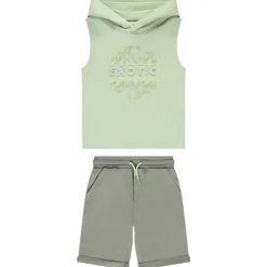 2-delig set met tanktop en kap voor jongen