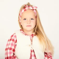 3-delig vichy geruite set voor babymeisjes