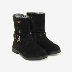 Demi-bottes voor meisjes met rits en nepbont
