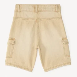 Denim cargo bermuda jongens