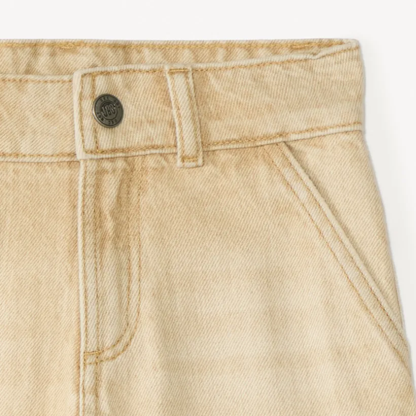 Denim cargo bermuda jongens