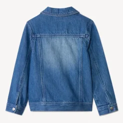 Denimjas met gewassen stone-effect jongens