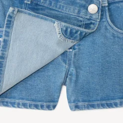 Denim short skirt for girls