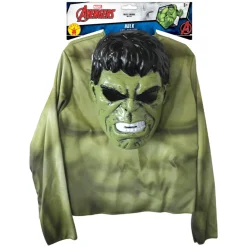 Déguisement de Hulk avec masque et top taille unique 5-8 ans