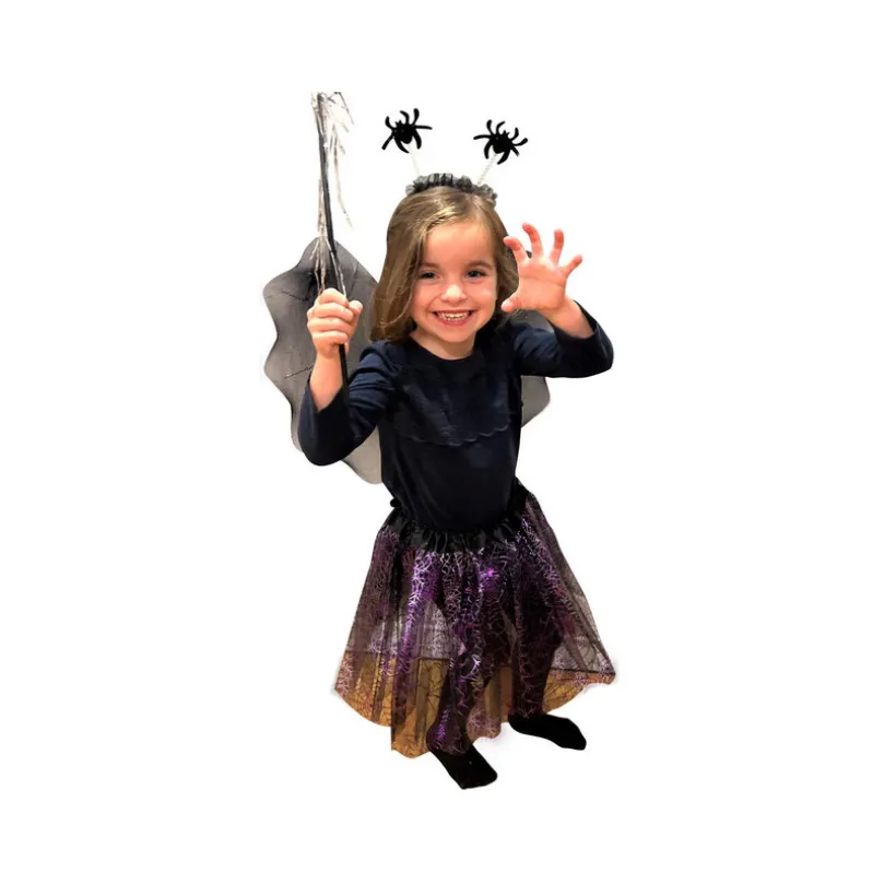 Déguisement halloween 2 pièces araignée ou citrouille - 4-7 ans