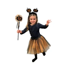 Déguisement halloween 2 pièces araignée ou citrouille - 4-7 ans