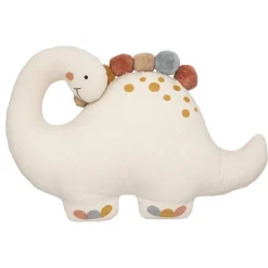 Dinosaurus kussen met pompons