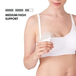 DIVERS SOIN MAMAN SOUTIEN-GORGE D'ALLAITEMENT 3EN1 - BLANC - XL