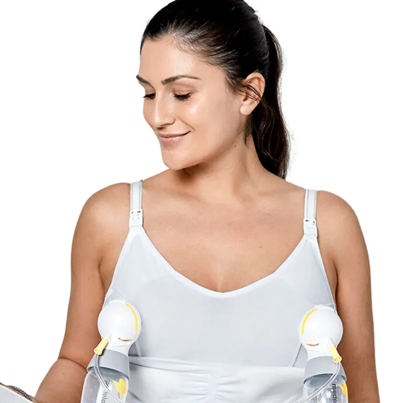 Divers verzorging mama 3-in-1 voedingsbh wit M