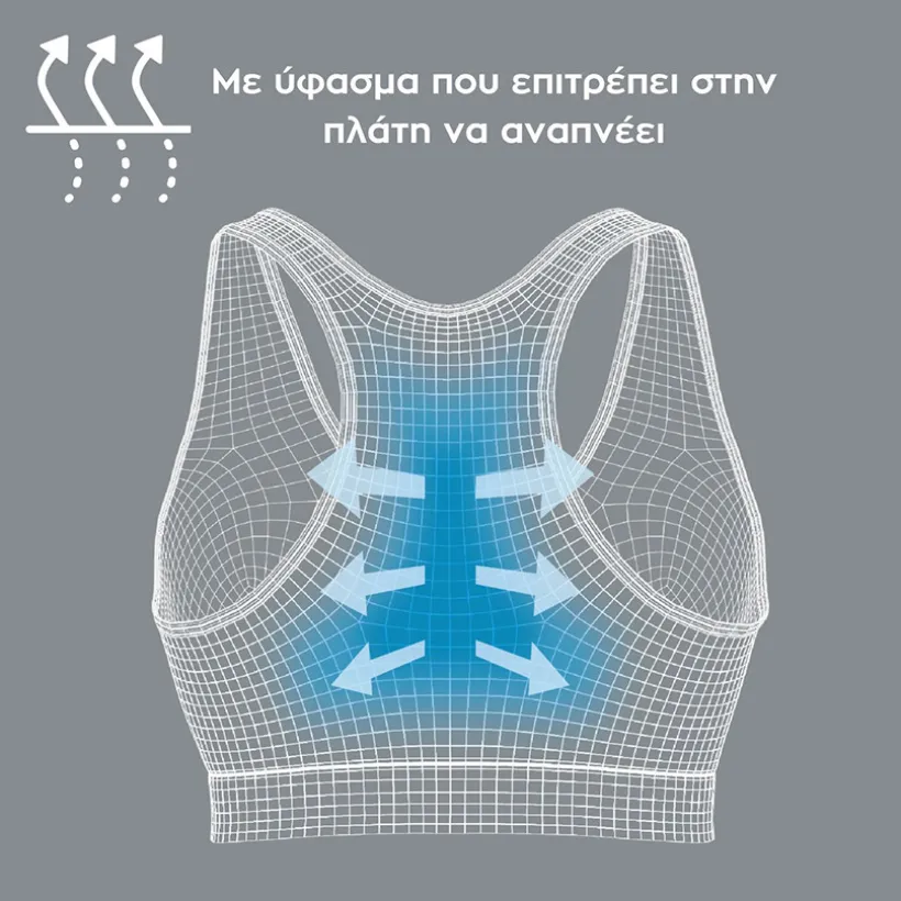 Divers verzorging mama voedings-bh Keep Cool Sleep wit S