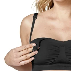 Divers verzorging mama voedings-bh Keep Cool zwart XXL