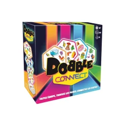 Dobble Connect kaartspel voor teams van 2 spelers vanaf 8 jaar