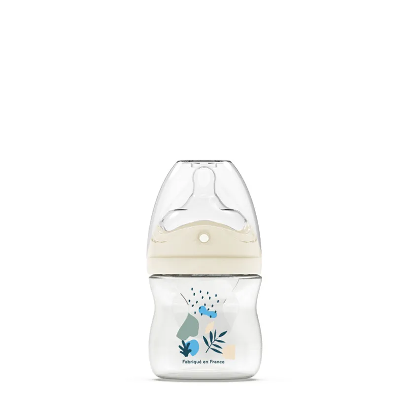 Dodie antikrampfles met multi-gat speen debiet 1 150 ml blauw