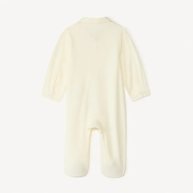 Dons-bien met lange mouwen en polo kraag voor babyjongen