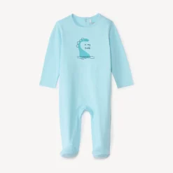 Dons goed in bedrukt jersey voor babyjongen