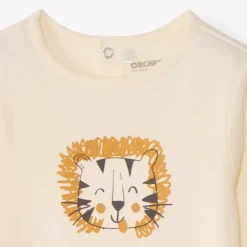 Dons goed in bedrukt jersey voor babyjongen