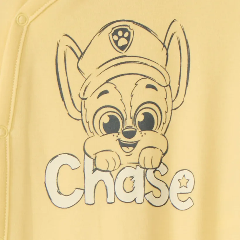 Dons goed licht in interlockprint Chase van de Paw Patrol voor babyjongens (verschillende afwerkingen afhankelijk van de leeftijd)