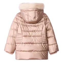 Donsjas Grand Froid met afneembare namaakbont meisjes