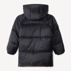 Donsjas microfleece met kap jongens