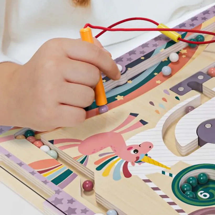 Doolhof Fantasie Eenhoorn Educatief spel 36m+
