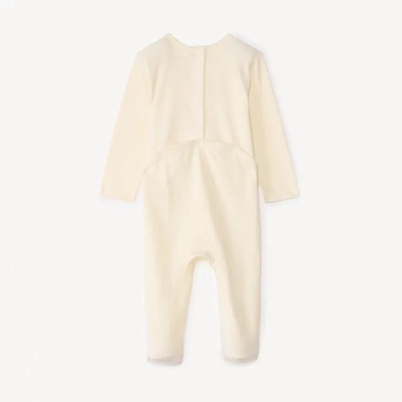 Dors-bien jersey met fantasiedruk meisjes baby