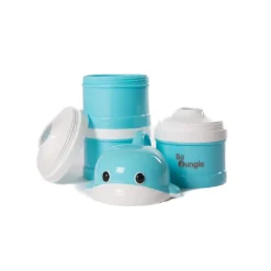 Doseerdoos voor melkpoeder Walvis Blauw
