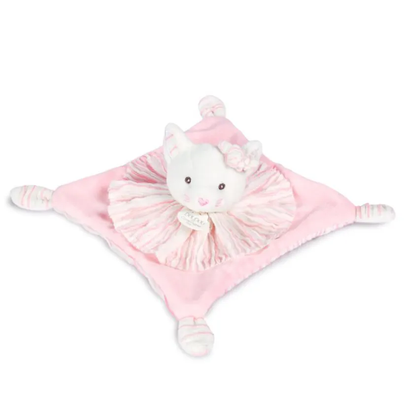 Doudou plat Chat - 20 cm