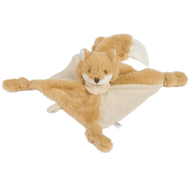 Doudou plat Léo de Vos.