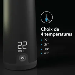 Draagbare flessenwarmer Superfast Portable Warmer Zwart