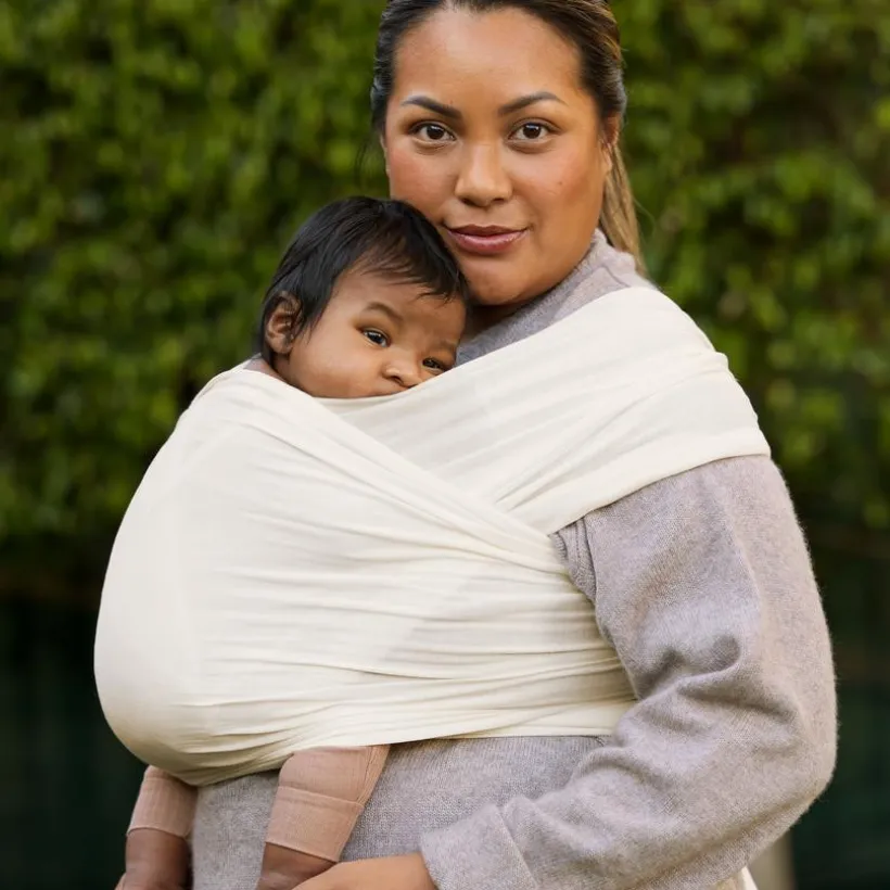 Draagdoek Aura Knit Cream