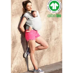 Draagdoek Basic Bio - Parel