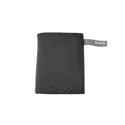 Draagdoek gebreid Aura Soft black Ergobaby ultralicht en makkelijk te knopen