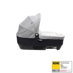 Draagmand Calmi R129 Carbon voor kinderwagen en auto met i-Size norm ECE R129