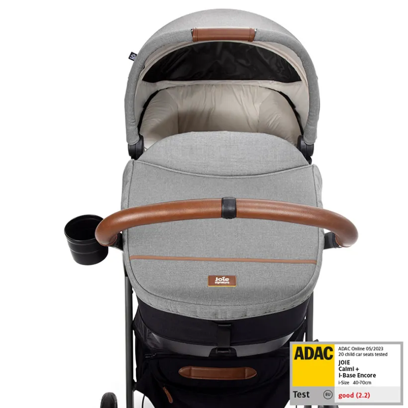 Draagmand Calmi R129 Carbon voor kinderwagen en auto met i-Size norm ECE R129