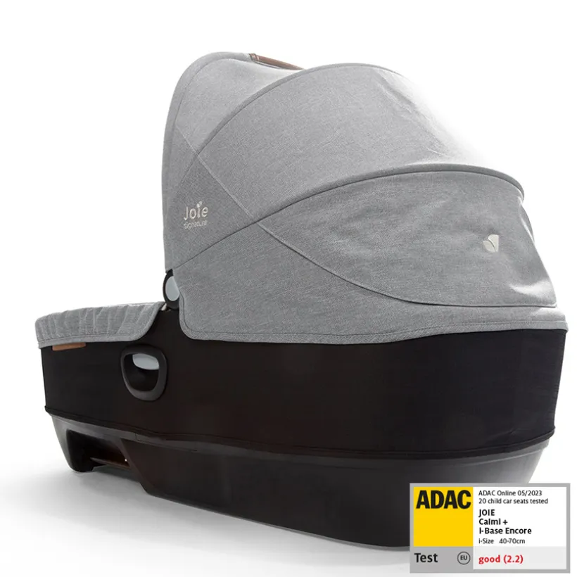 Draagmand Calmi R129 Carbon voor kinderwagen en auto met i-Size norm ECE R129