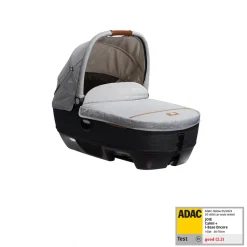 Draagmand Calmi R129 Carbon voor kinderwagen en auto met i-Size norm ECE R129