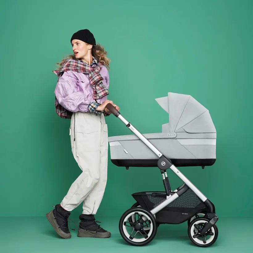 Draagmand Cot S Lux stone grey Cybex