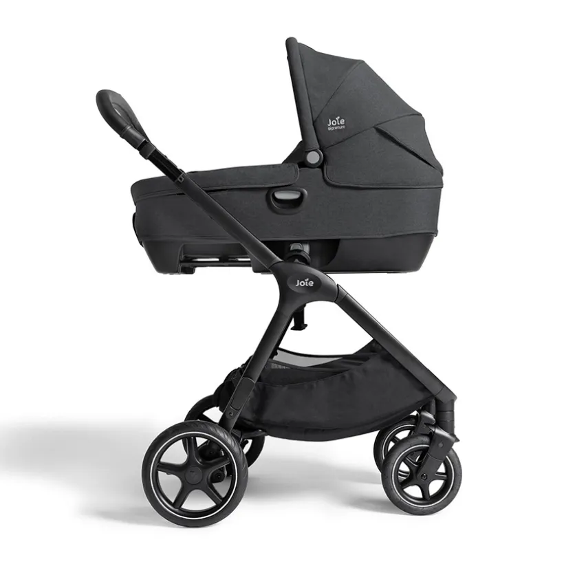 Draagmand en slaappakje Calmi R129 ebony voor in de auto