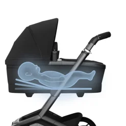 Draagmand kinderwagen Fame Twillic Black