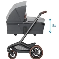 Draagmand kinderwagen Fame Twillic Graphite