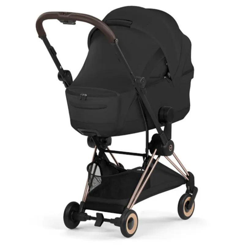 Draagmand opvouwbaar Luxe Mios/Coya Style Collection Sepia Black