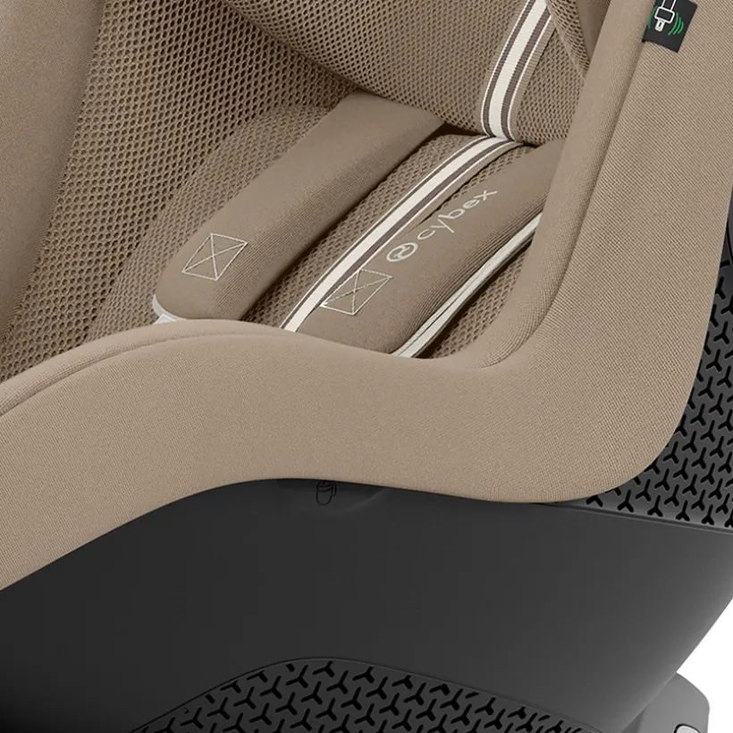 Draaibare i-Size-autostoel Sirona Gi Plus-stof almond beige