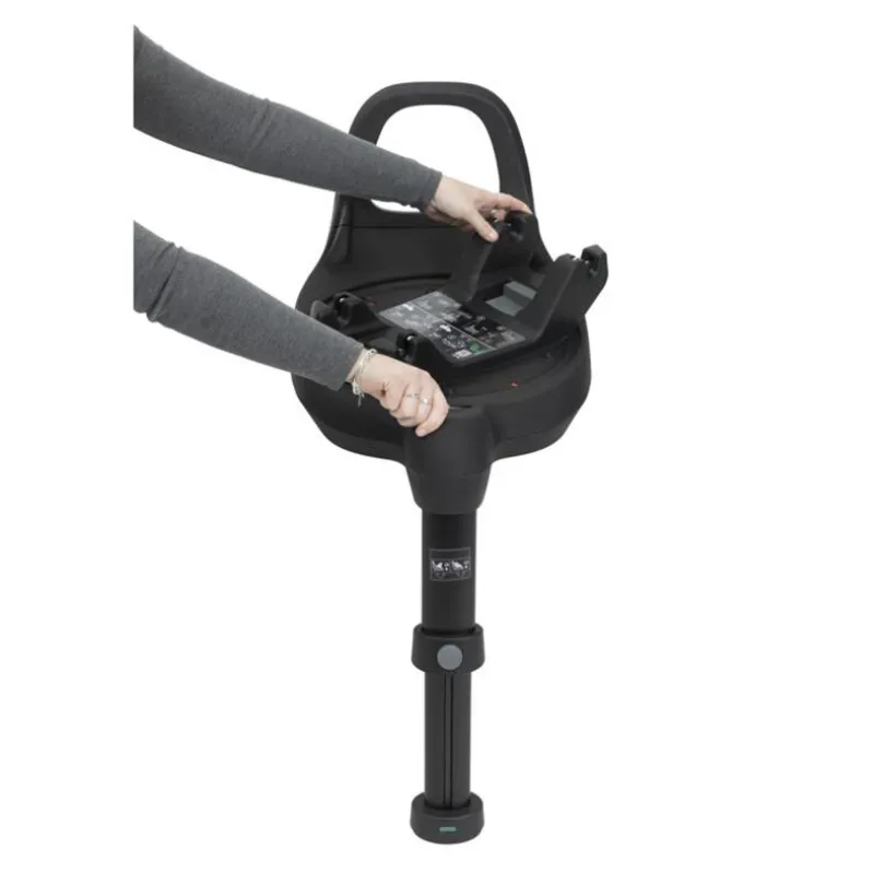 Draaivoet 360° Kory Bi-Seat/Full Seat zwart air