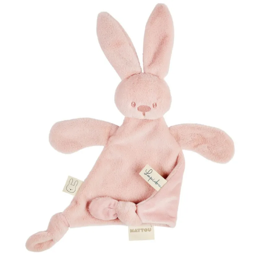 Driehoekige knuffel Lapidou Poederroze