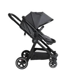 Drie-in-één combi kinderwagen Sienna + i-Prim autostoel grijs gemêleerd