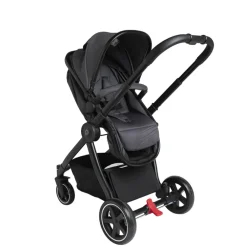 Drie-in-één combi kinderwagen Sienna + i-Prim autostoel grijs gemêleerd
